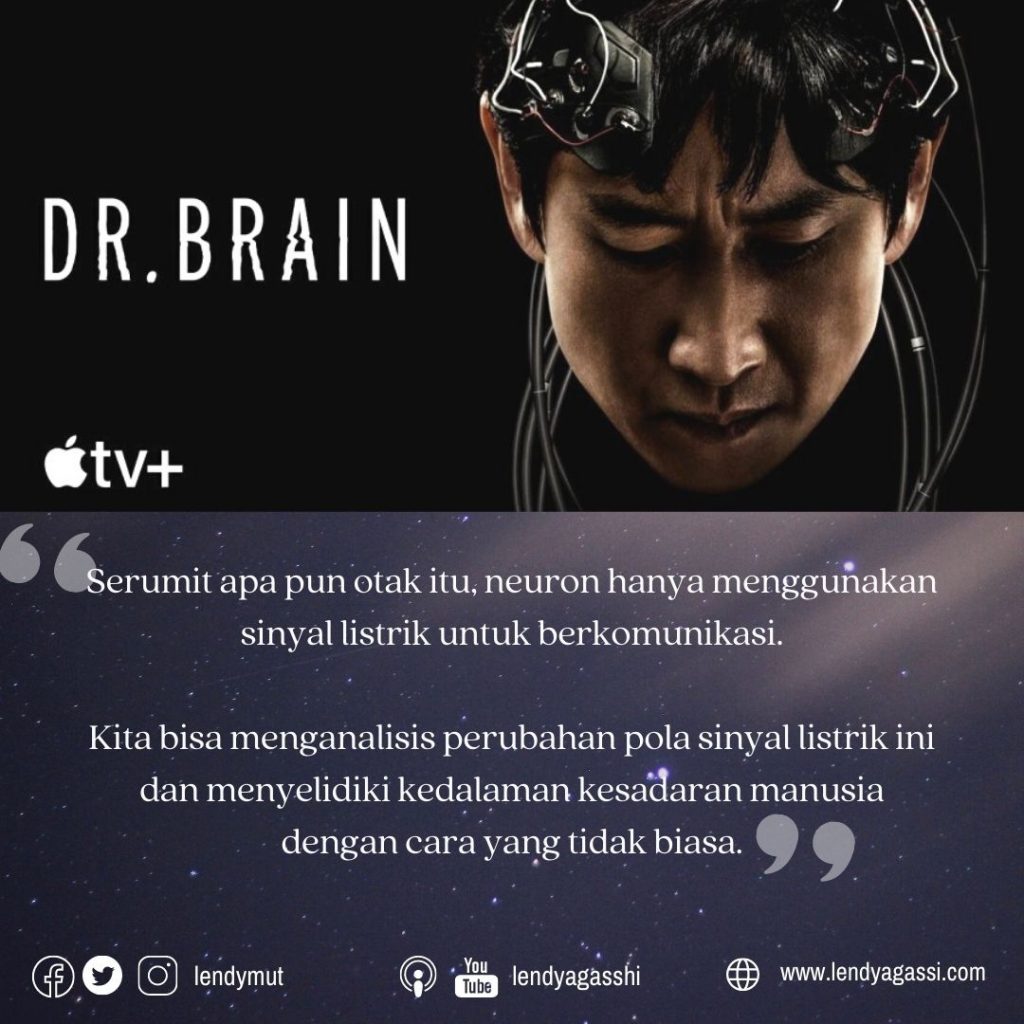 Review dan sinopsis ending drama Dr. Brain, Apple TV+. Pemeran Lee Sun Kyun, Lee Yoo-Young, Park Hee-Soon, Seo Ji-Hye. Siapa pelaku pembunuhan dan misteri lainnya di drama Dr. Brain?