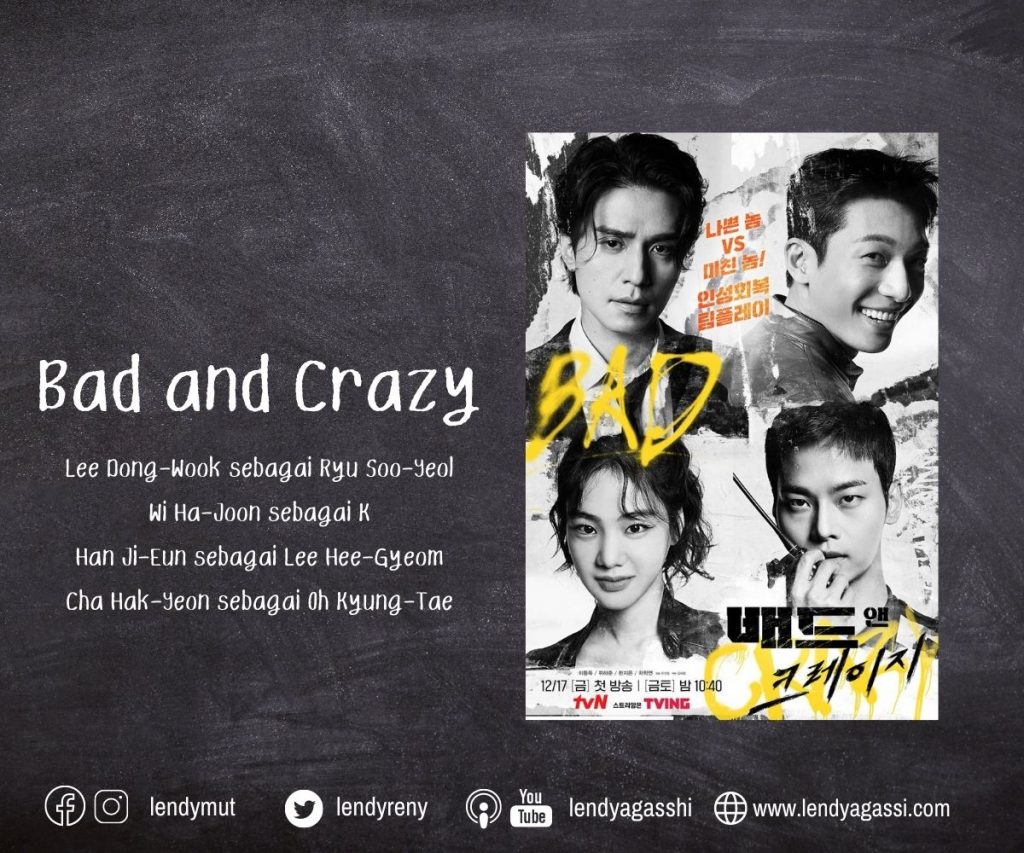 Sinopsis Ending Drama Bad and Crazy Lee Dong Wook dan Wi Ha Joon
