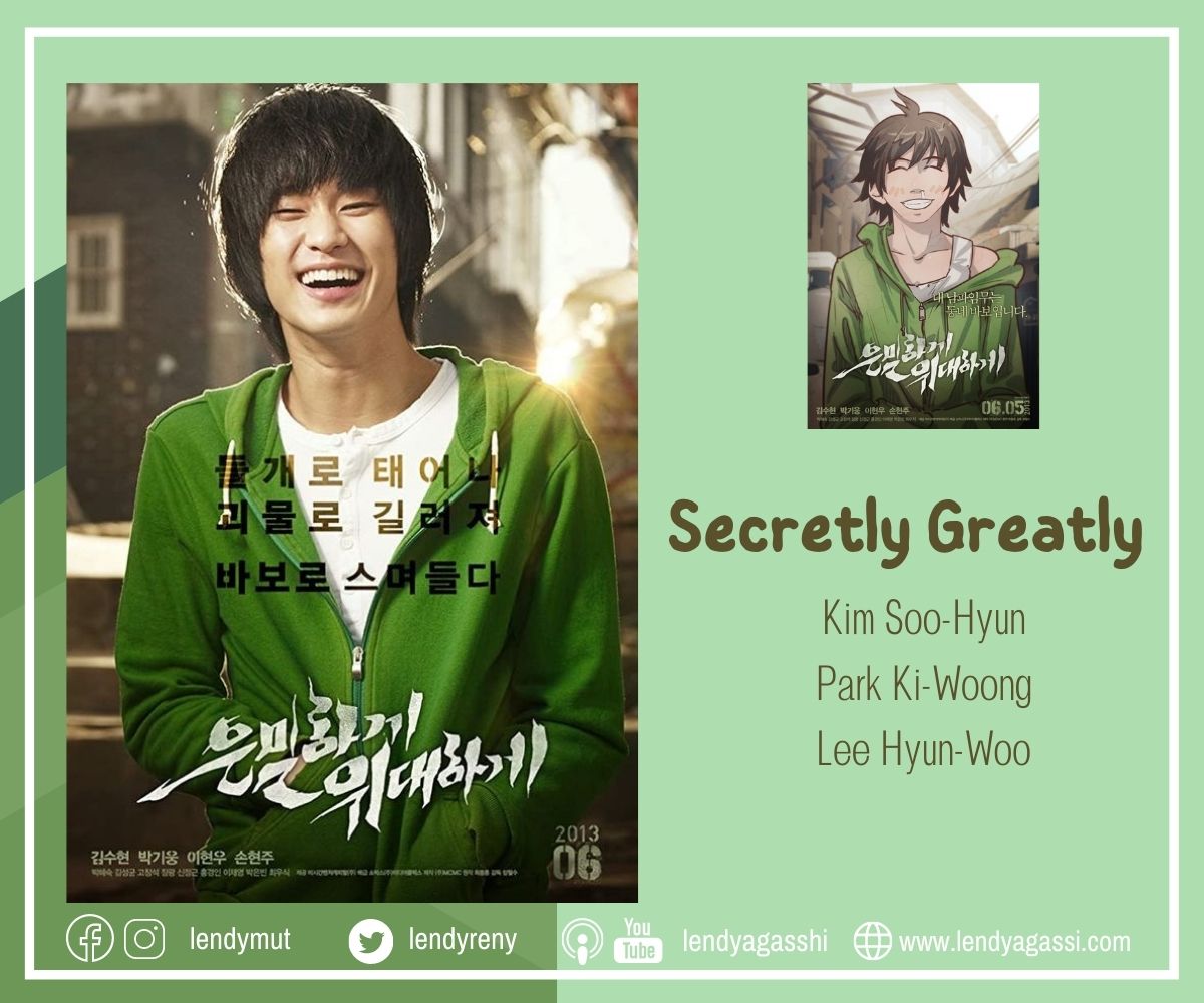 Review Sinopsis dan Ulasan Ending Final Film Secretly Greatly Kim Soo Hyun