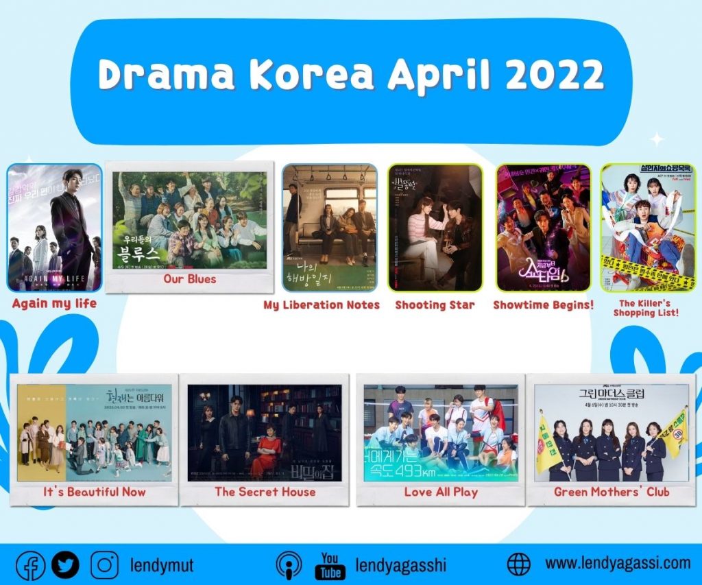 List Drama Korea April 2022, jam tayang dan tayang dimana