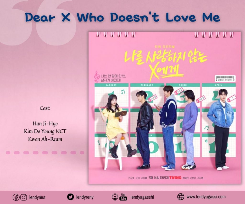 Review Sinopsis Ending Drama Do young NCT Dear X Who Doesn't Love Me