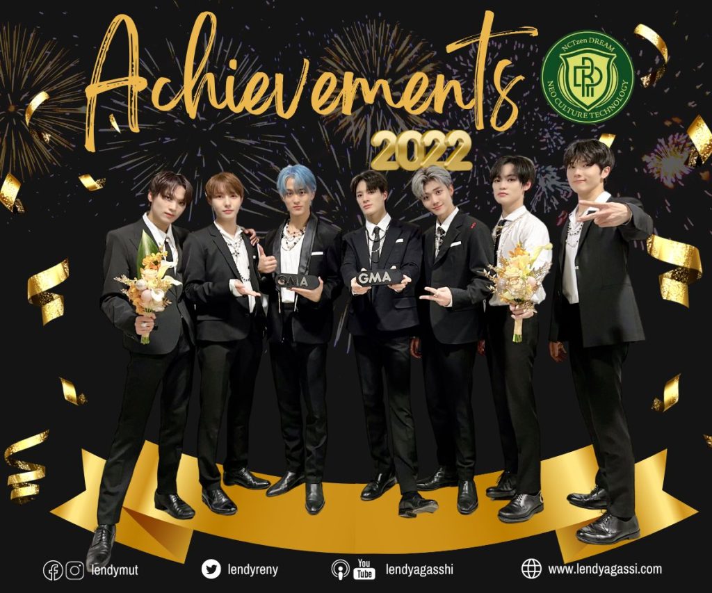 Penghargaan NCT Dream di Tahun 2022