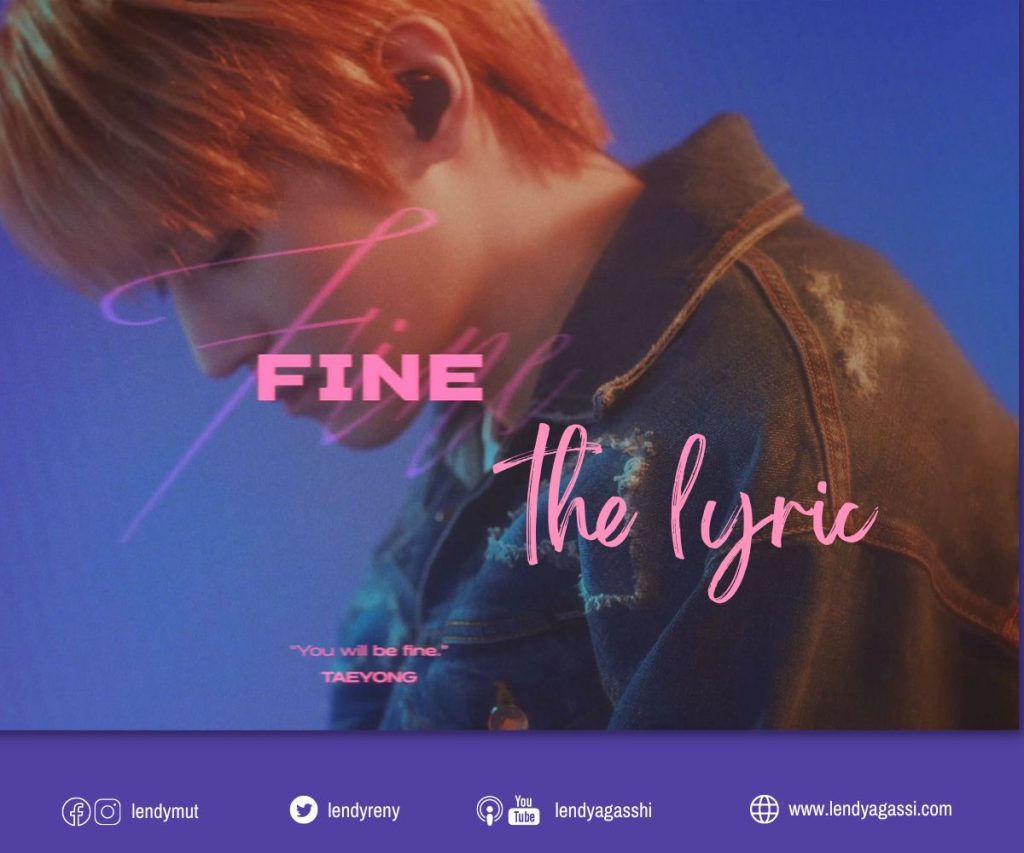 Taeyong "Fine" Lyric with english translate