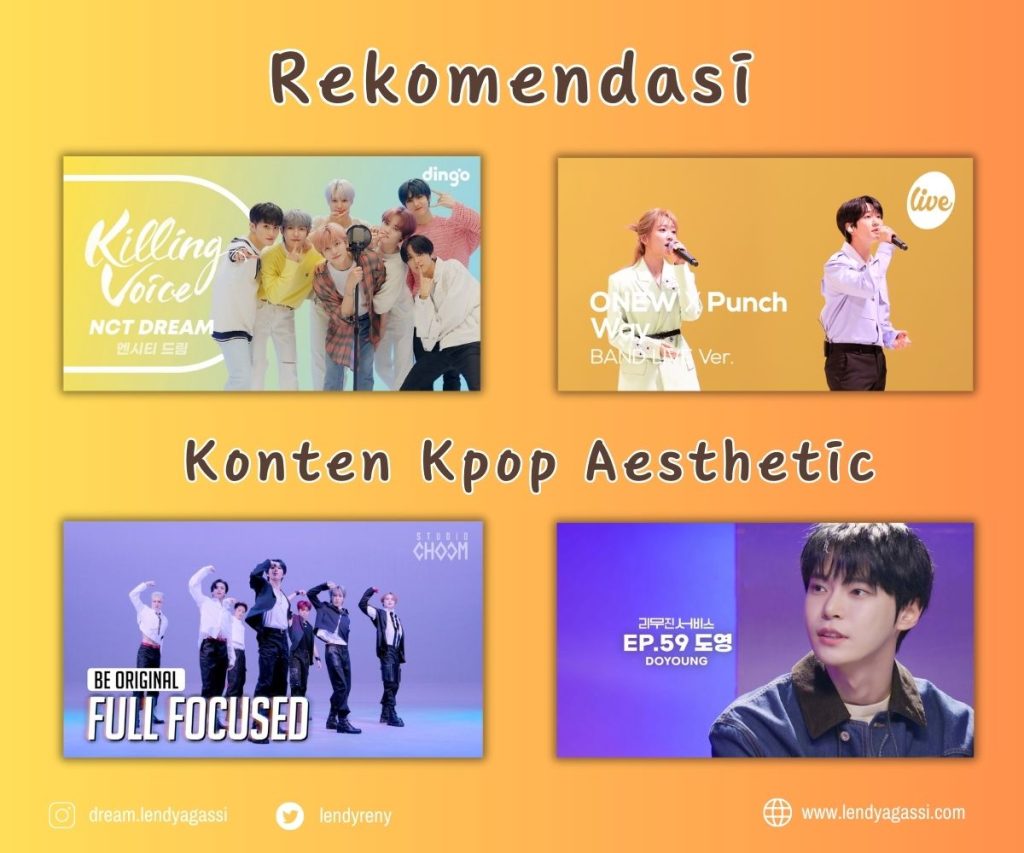 Channel Youtube Kpop esthetic