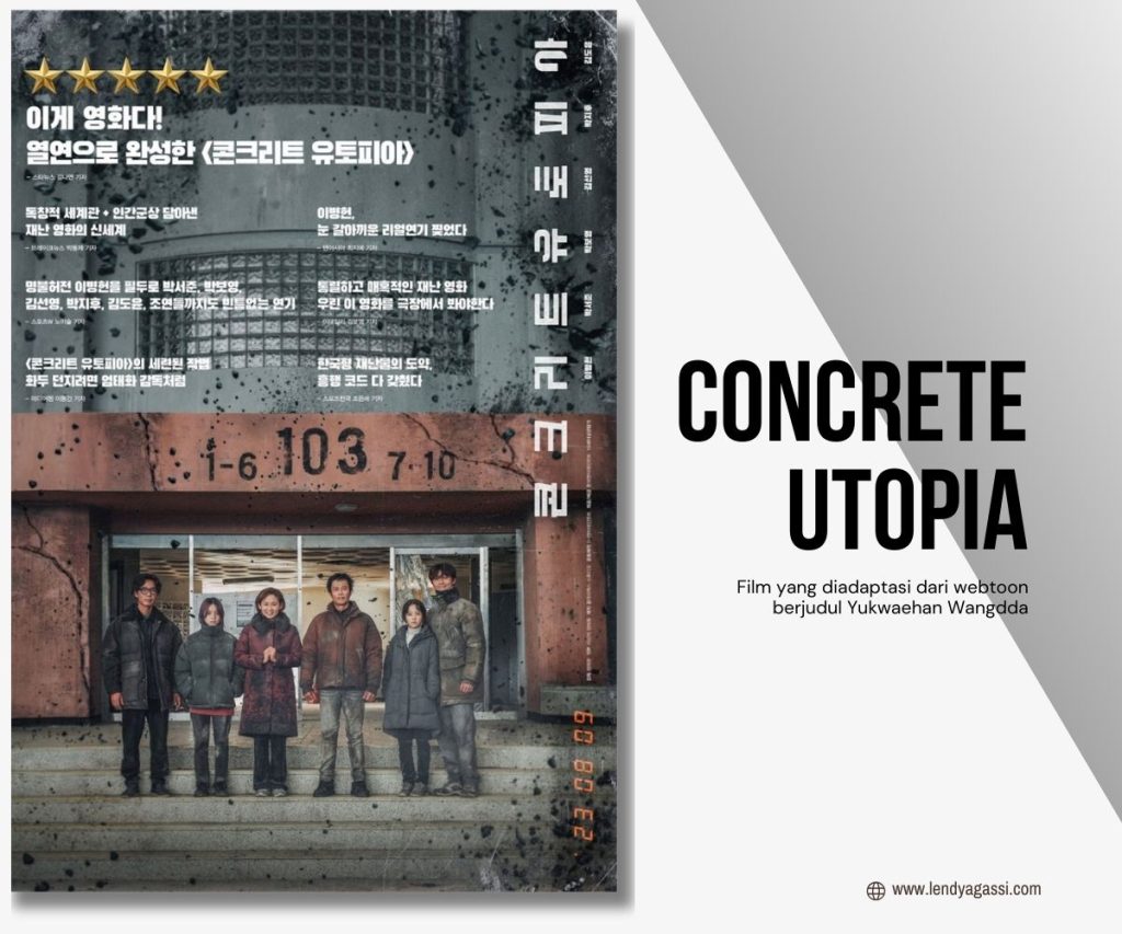 Review Sinopsis Ending Film Korea Concrete Utopia 콘크리트 유토피아 2023