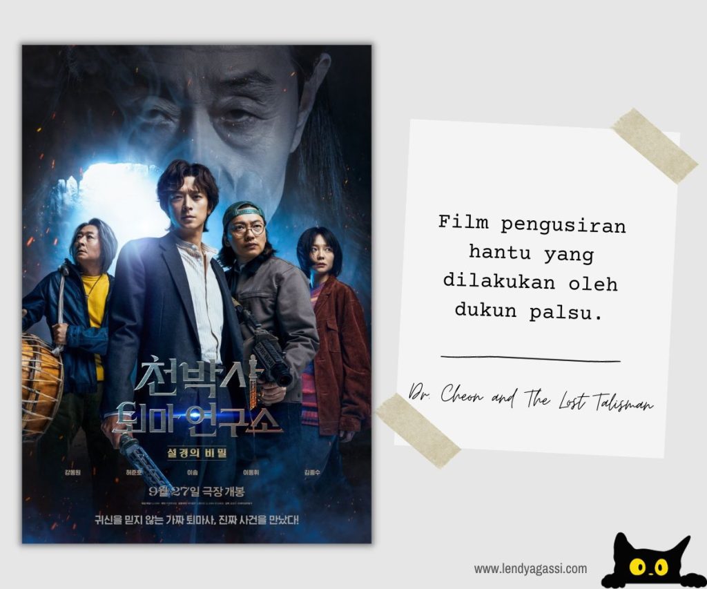 Review Sinopsis Ending Film Korea Dr. Cheon and The Lost Talisman 천박사 퇴마 연구소: 설경의 비밀 2023