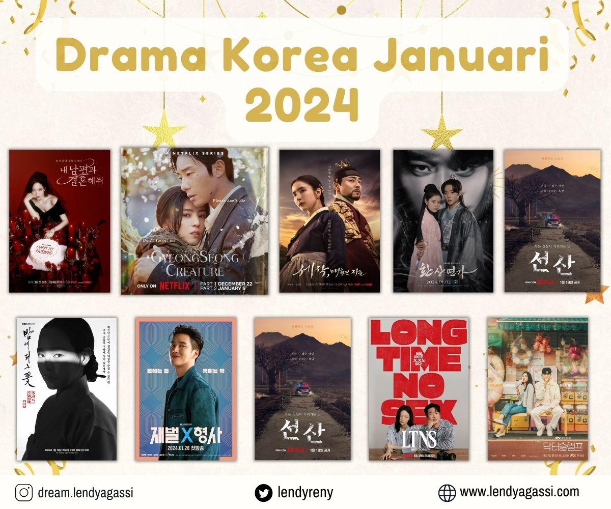 Upcoming Korean Drama on Januari 2024