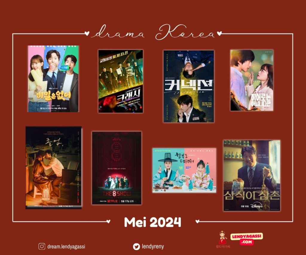 Upcoming Korean Drama in Mei 2024
