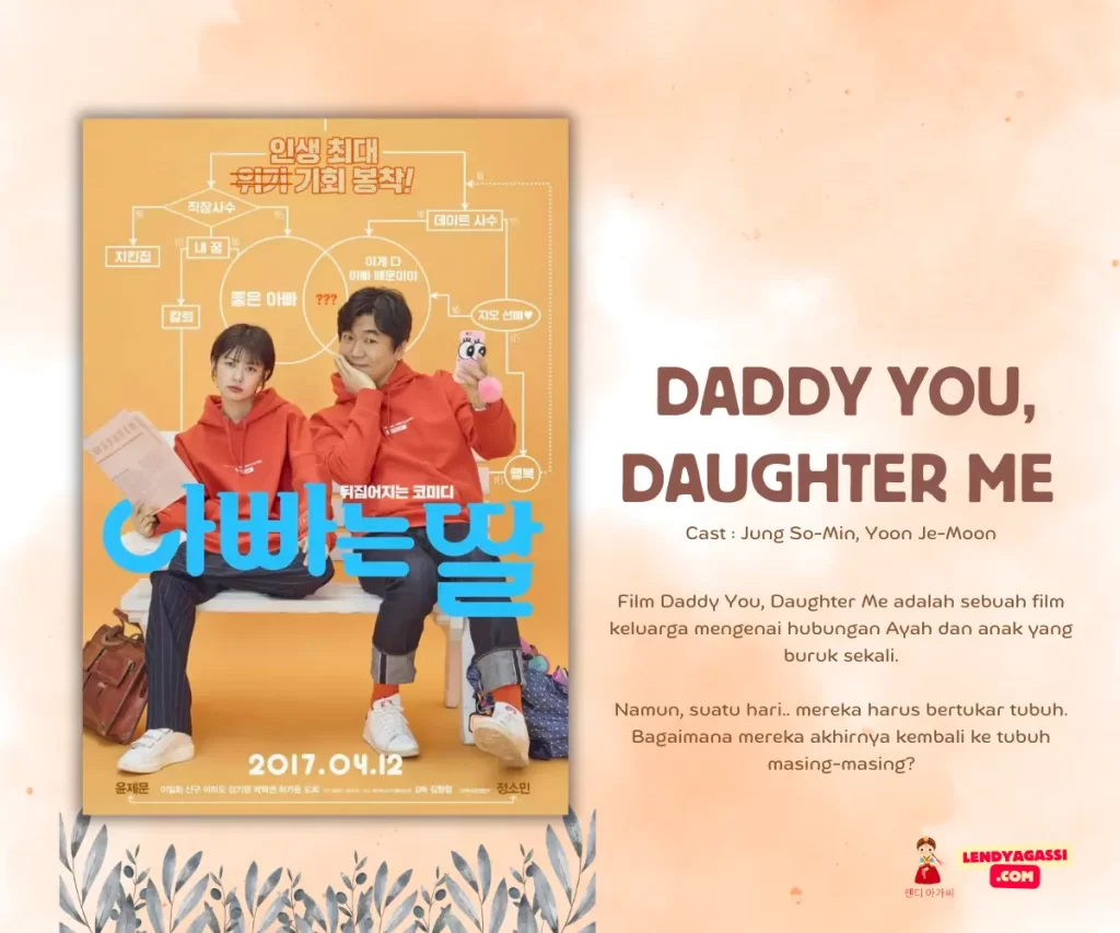 Review Sinopsis Ending Film Daddy You, Daughter Me 아빠는 딸 2017