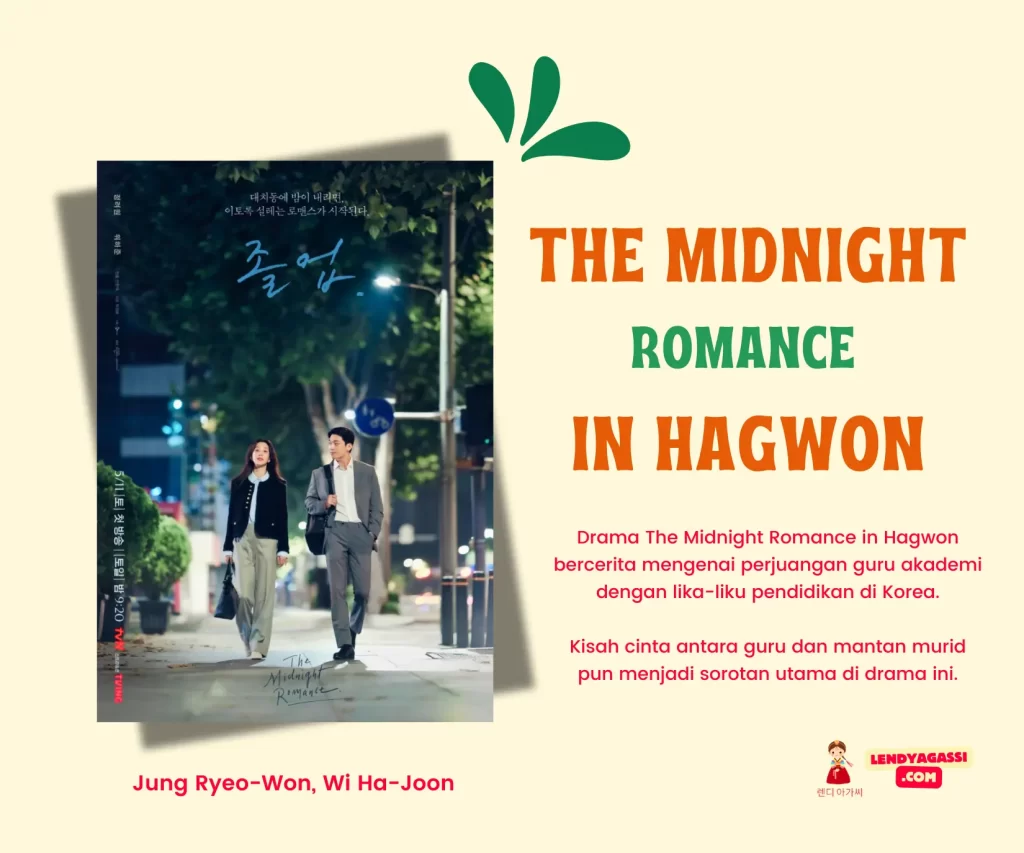 Review Sinopsis Ending Drama The Midnight Romance in Hagwon 졸업 2024