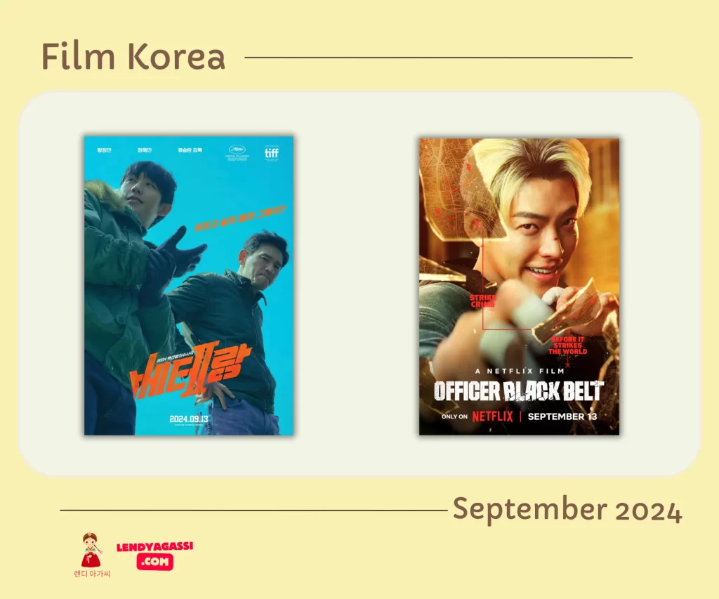 Rekomendasi Film Korea Tayang Bulan September 2024