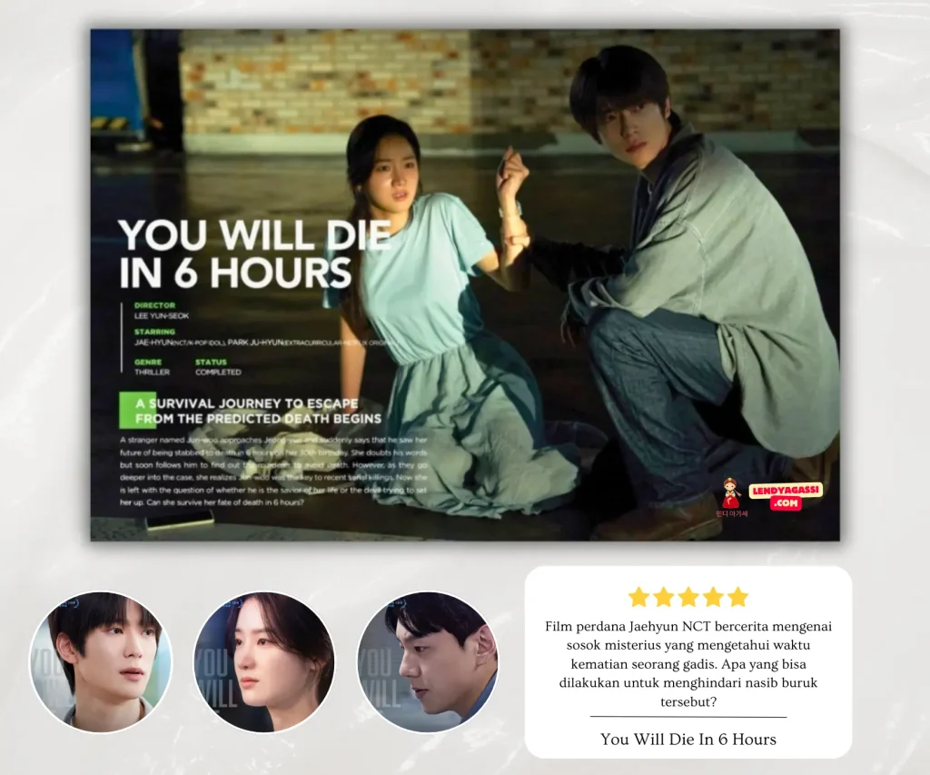 Review Sinopsis Film You Will Die In 6 Hours 6시간 후 너는 죽는다 2024