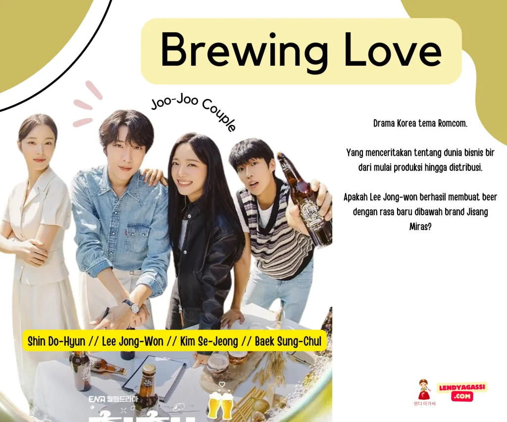 Review Sinopsis ending Brewing Love 취하는 로맨스 2024