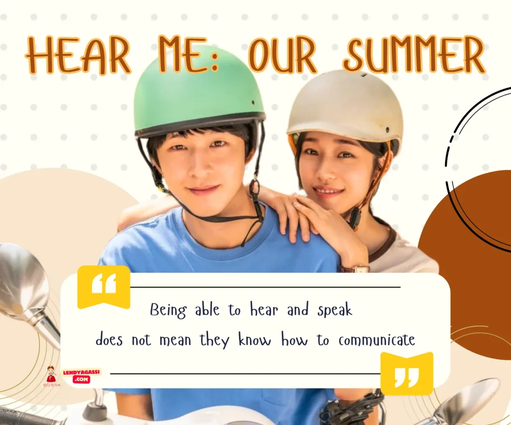 Review Sinopsis Film Hear Me Our Summer 청설 2024