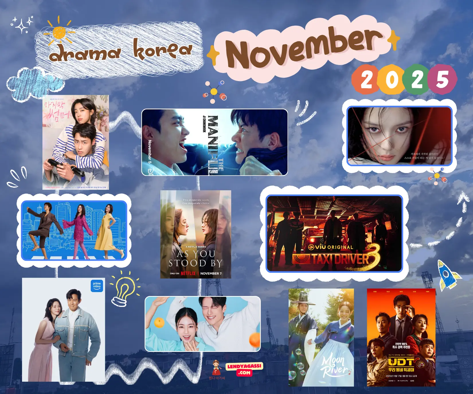 Upcoming Drama in November 2025 and where to watch